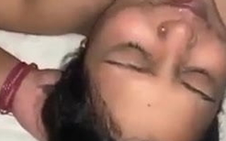 Bengali chubby girl sucking