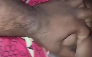 Tamil village wife, husband wrings boobs