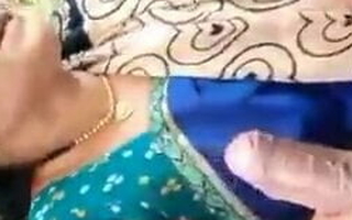 Desi cheating Tie the knot Gives Blowjob in car