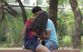 Indian Kissing Shenanigan Outdoor Video2