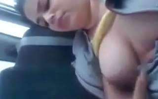 Indian Girlfriend Sex In the air Old hat modern In Car