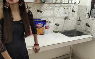Fucked my Ex-girlfriend close to the Kitchen with Hindi Audio Xxx