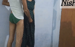 Fucking my neighbour aunty in modern dress.