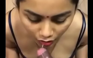 Best Oral-stimulation Ever in a catch globe by Indian slut oasi das