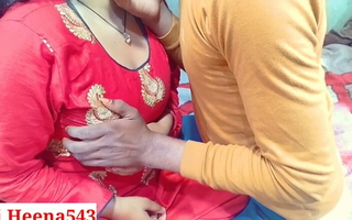 Heena Bhabhi has sex upon brother in law in – clear Hindi audio