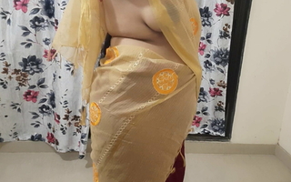 big boobs desperate Indian lickerish beautiful bhabhi part 1