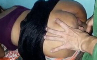 despondent indian slutwife going to bed in doggy style
