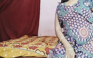 Indian newlywed ecumenical in firm morning fucking video with Hindi audio