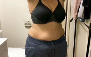 Beautiful Indian Shows Unmask Big Boobs when changing Bra
