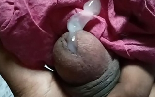 Squeezing Pithy Indian Cock thither Cum
