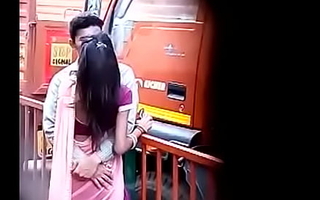 Indian Desi couples outdoor fucking xxxxxx rode side fucking with an increment be useful to kissing