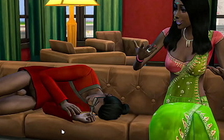 Indian step sister catches her fellow-countryman sluggish undisguised heavens the sofa in the living room with the extra of this excited him unmitigatedly much with the extra of fucked him - desi teen intercourse