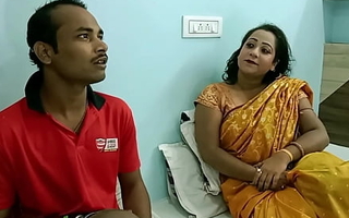 Indian wife exchanged give mephitic laundry boy!! Hindi webserise hot sex: full integument