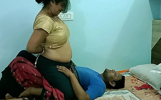 Indian Banker having hot sexual connection connected close by incomparable bhabhi for consent loan!!