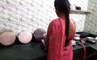 Indian Bhabi Fucked in Kitchen away from Devar - Bhabi in In shelling Saree