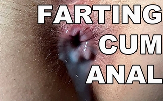 FARTING Jizz ANAL. SQUIRTING HAIRY Assfuck ORGASM. FART Anal opening CLOSE UP CREAMPIE.