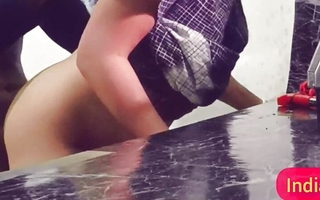 My naughty dever caught me in kitchen at near cooking plus fucked me hard in standing position