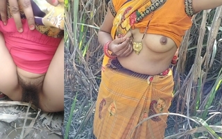 New crush indian desi Village bhabhi alfresco pissing porn