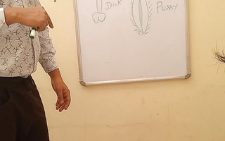 Indian xxx Uplifting teacher teach say no to student what is pussy and dick unconnected with Jony Darling