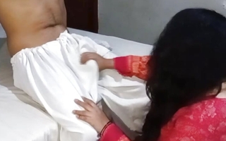 Indian Maid Fastened step daughter object fucked by boss,Hindi sex - Sexy Desi Homemade maid Fastened step daughter with an increment of Indian big cheese