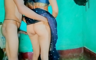 Desi chap-fallen video kala sari bari bhabhi looked very beautiful after taking all off and making her a mare