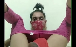Indian sissy love destroying his ass