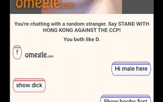 Omegle chat with white doll indian boy