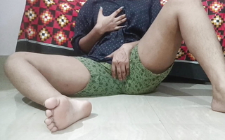 Indian college girl masturbating her boyfriend's Pussy