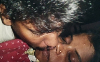 Hot wife kiss ass indian