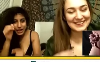 Small Dick Humiliation by Indian/white cam girls pt. 1