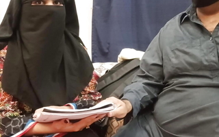 Desi Partisan Girl In Hijaab Fucked Hard by Tution Teacher