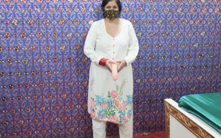 Pakistani Hot Aunty Sex on every side Huge Vibrator