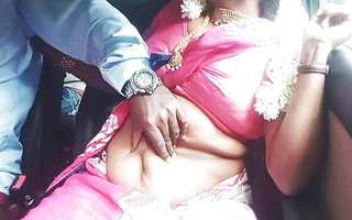 Sexy saree telugu aunty dirty talks,car sexual relations relative to car driver part 2
