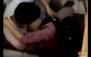 Couple caught on cam fucking in Cyber Cafe