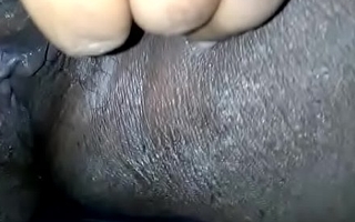 Indian girl playing with her pussy