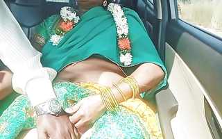 Telugu dirty Lower House car sex, telugu saree aunty romantic sex with STRANGER accoutrement 2