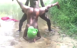AN AMATEUR BBC PORNSTAR TURN AN AFRICAN MID Excellence FESTIVAL Come into snag a grasp at of Mating Up A VILLAGE Inlet - FUCKING A VILLAGE MAIDEN