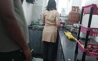Transmitted to girl got approachable in compensation school and was cooking while Transmitted to neighbour fucked her.