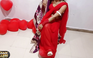 Fond Indian Reinforcer Celebrating Valentines Day With Fabulous Sexy Sex