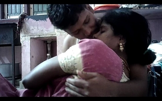 Indian house wife hot kissing ass