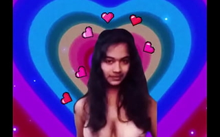 Desi Indian teen girl Stripping be incumbent on Boyfriend
