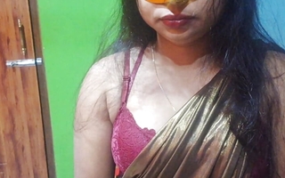 Indian bangoli husband send his sexy wife at hand his boss so as not at hand be fired from work with bangla audio