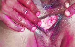 Indian Desi Suman got fucking and ass licking done relating to the brush brother-in-law on the day of Holi and fucked the card of brother-in-law