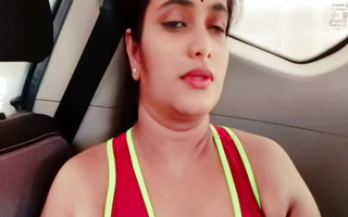 Desi Girl Friend Risky Sex in Car. Deepthroated Screwed Hanjob Cumshot in Public