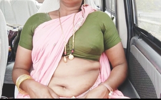 Indian devoted to woman concerning boy friend, car sex telugu DIRTY talks.