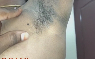Tamil townsperson girl hairy armpits and pussy enactment house owner