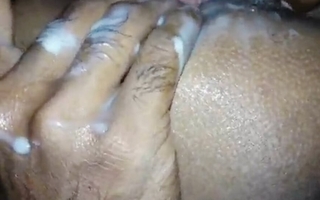 I inserted my finger in Sonam's pussy and water came out.