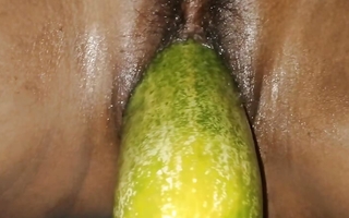 Indian Aunty Cucumber Desi Khira Vegetable Sex Regional Bhabhi Housewife Husband Wife Enjoyed Bhabhi Masturbate