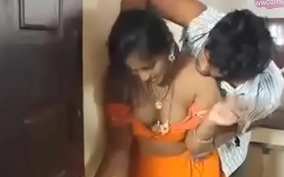 Aunty Revolutionary Romantic Short Film Romance With Old Uncle Hot