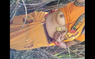 Indian desi Townsperson bhabhi outdoor jizz-swapping porno